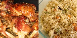 Meniu Friptura de Curcan si Risotto cu Legume