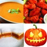 Meniu Halloween Supa Crema de Dovleac, Aripioare Picante si Placinta cu Dovleac