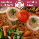 Somon la Cuptor cu Legume