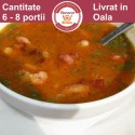 Ciorba de fasole cu afumatura (2.4 l)