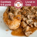 Pui cu ciuperci - 1,8 kg
