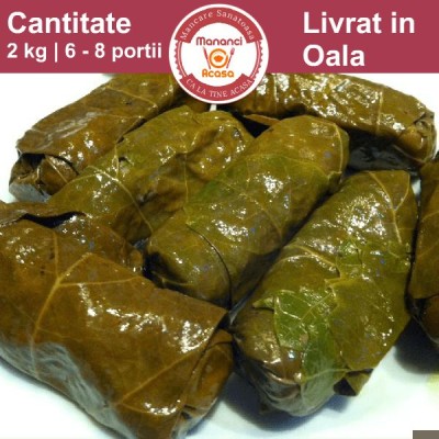 Comanda Sarmale vegetariene, de post, in Foi de Vita