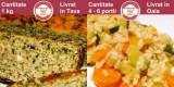Meniu Drob de Pui si Risotto cu Legume