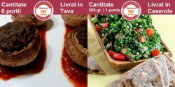 Meniu Ciuperci Umplute la Cuptor si Salata Tabbouleh