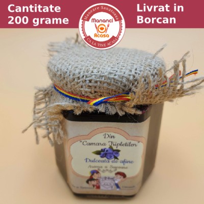 dulceata de afine de padure