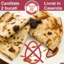 Clatite cu dulceata - de post